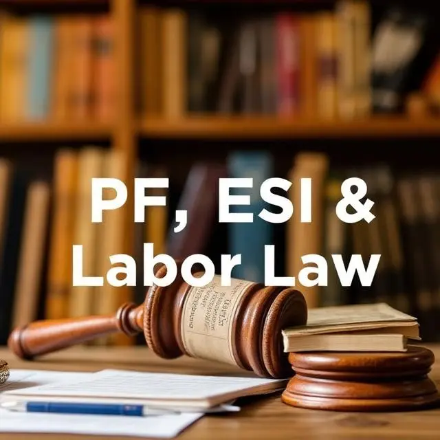 Indian PF and labor law paperwork workflow