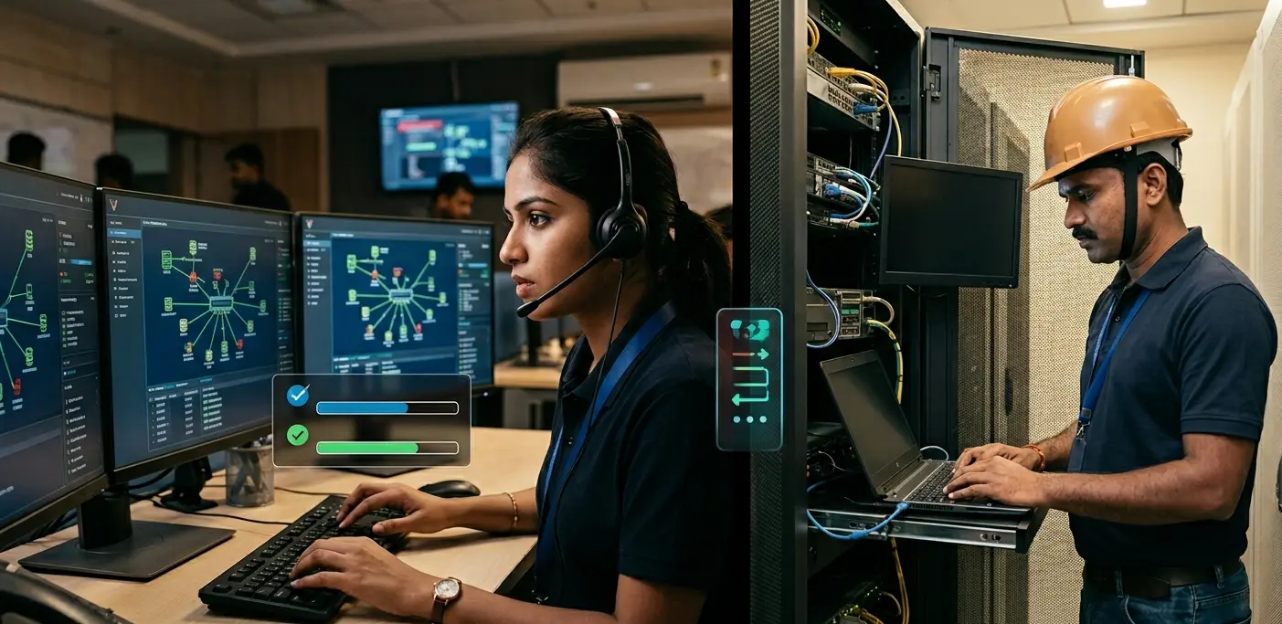 AMC field support and response coordination