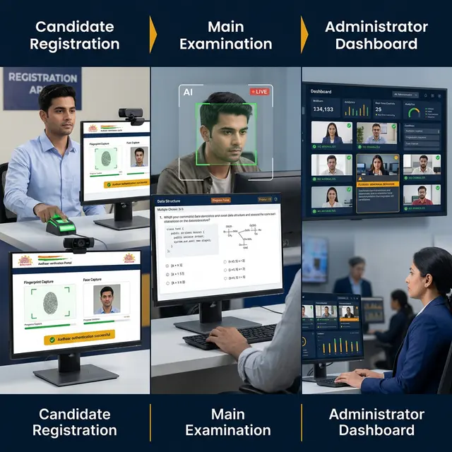 CBT examination workflow