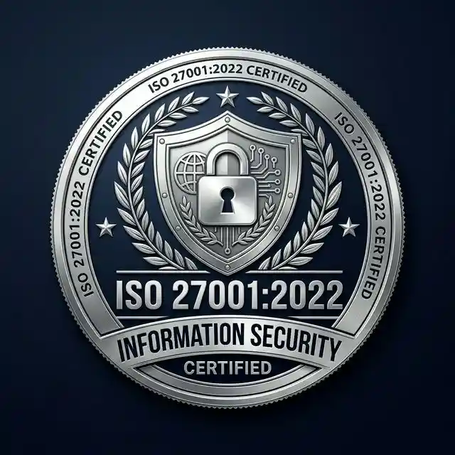 ISO 27001:2022 Certified
