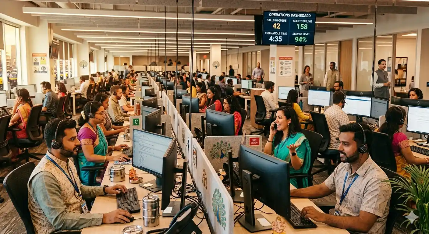 BPO and call center support operations