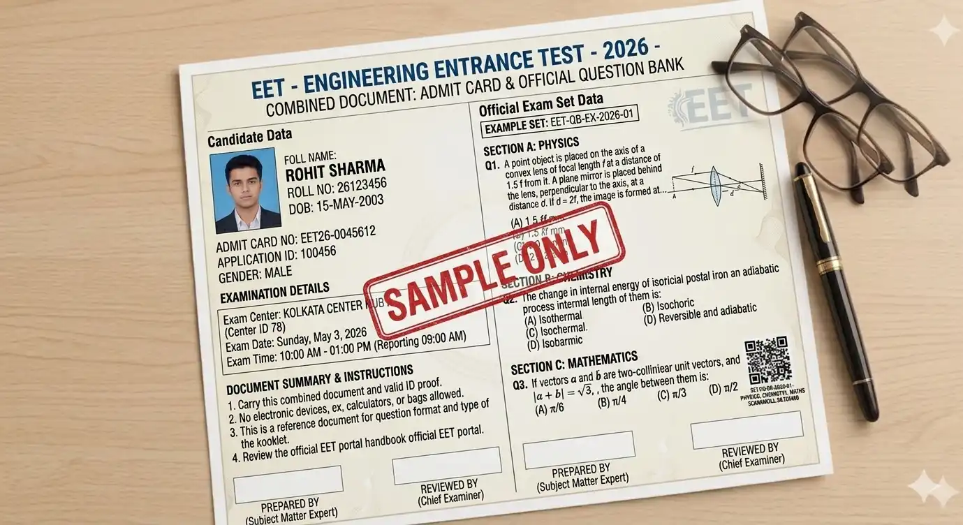 Secure question bank and admit card management