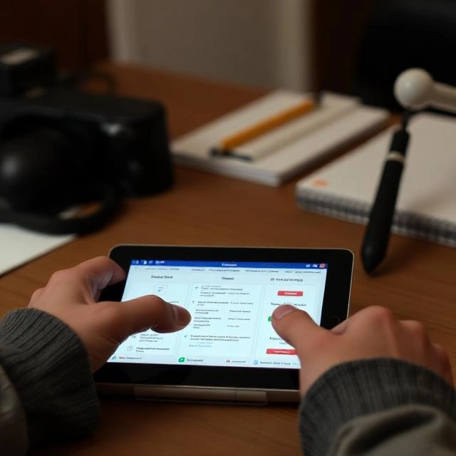 Tablet based test operations