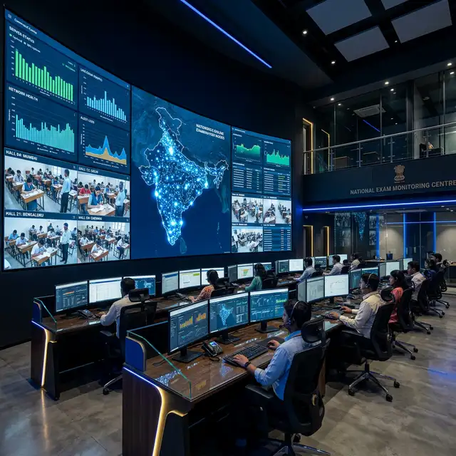 Examination command center and candidate helpdesk